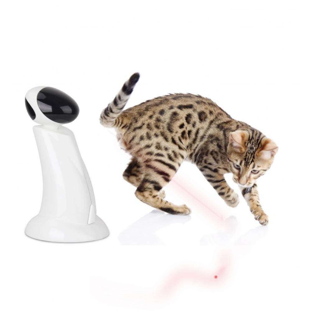 Laser Beam Cat Toy - Interactive Automatic Robot Pointer Pet Kitty - Shiptora